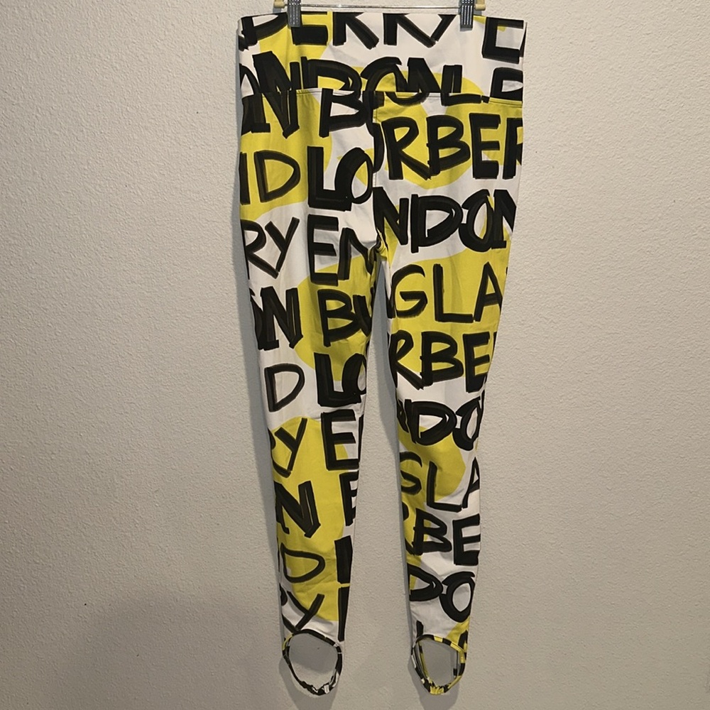 Burberry 2018 Runway Graffiti Logo Stirrup Leggings - XXL - Picture 5 of 17